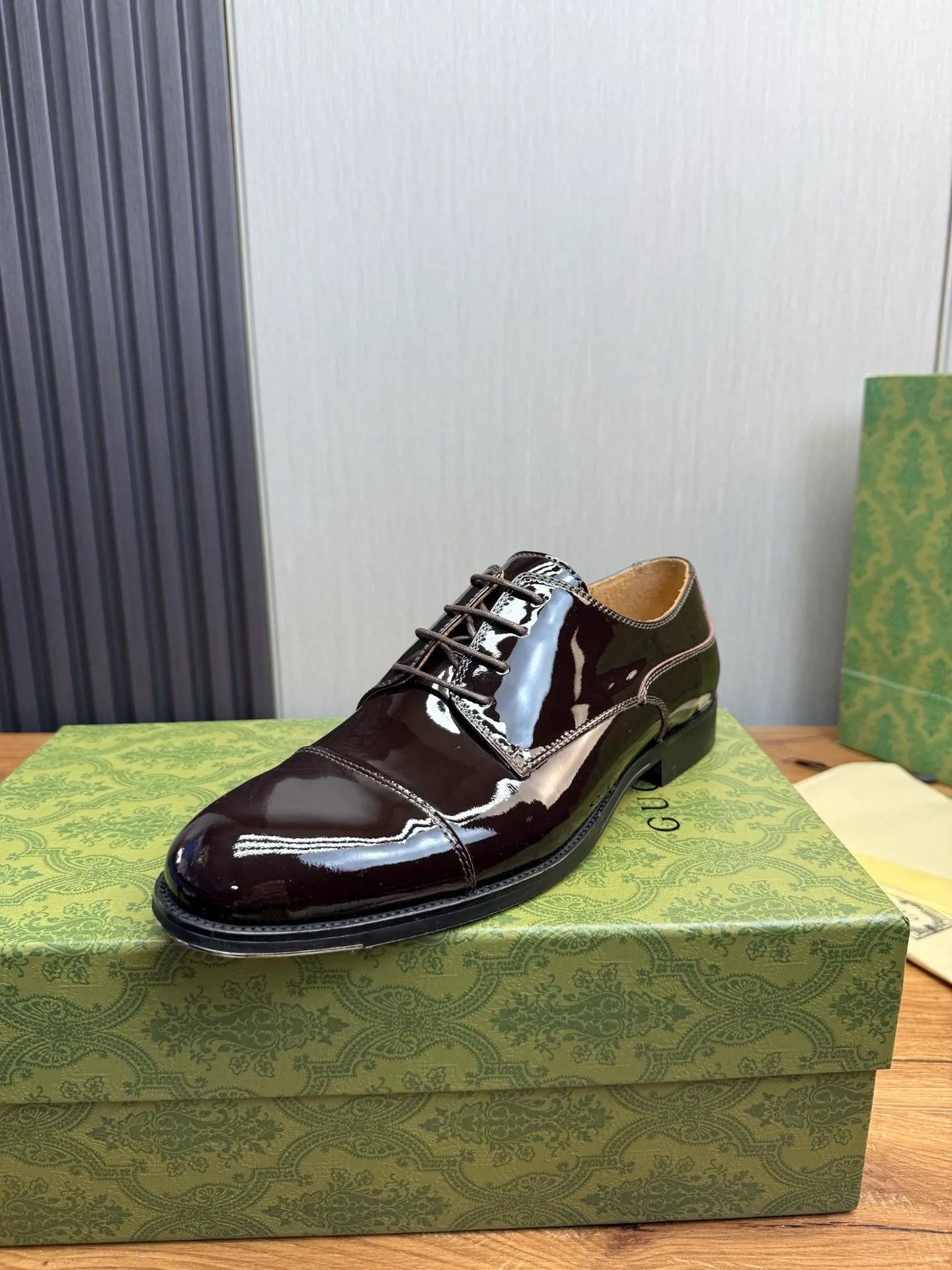Men's shoes 💰680💰 GUCCI Gucci. Men's business casual leather shoes, all made of imported original brand leather, just to create a more comfortable wearing experience. Upper: original cowhide + imported cowhide lining, original non-slip and wear-resistant outsole ✔️36-45 (38.45 non-refundable)